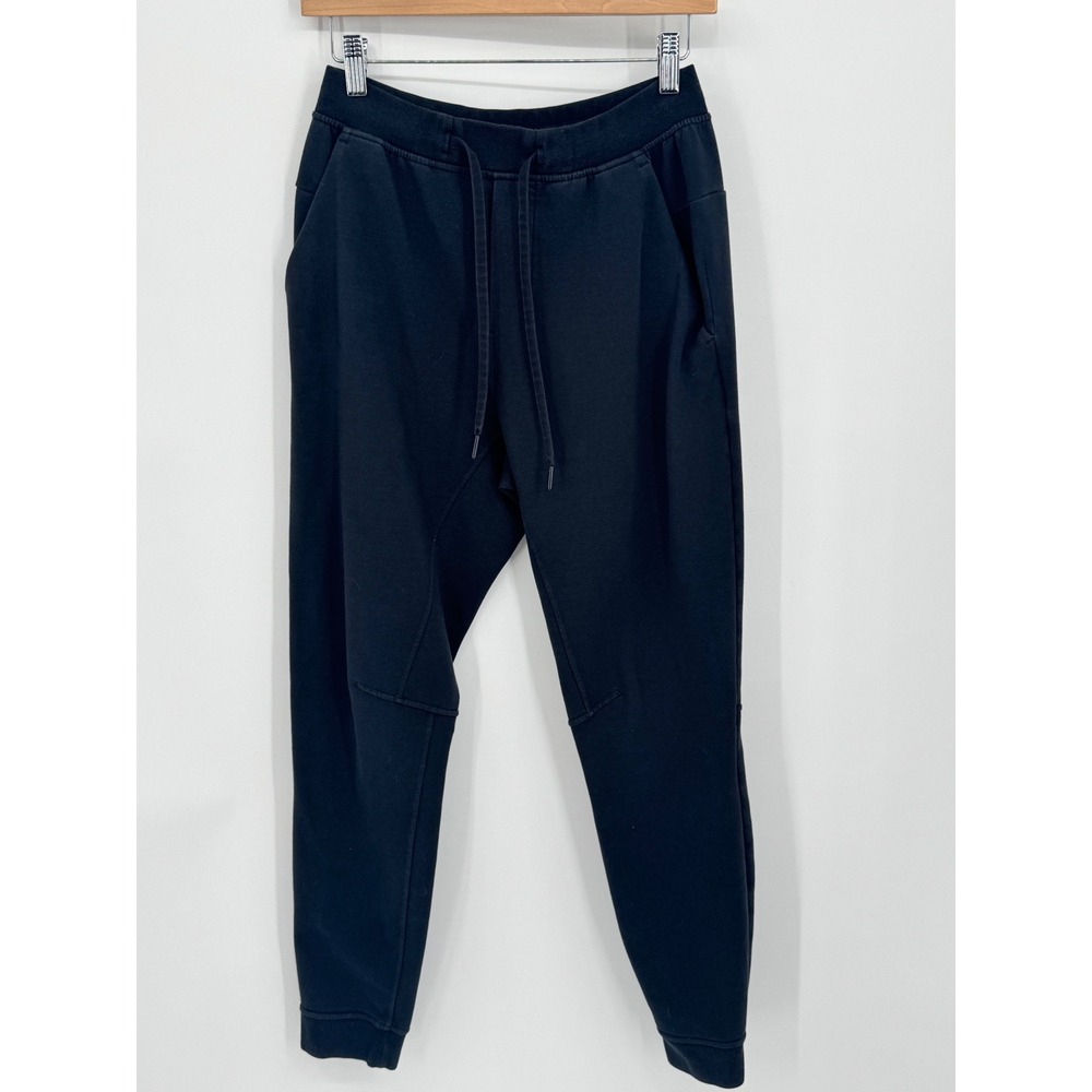 Lululemon Men's City Sweat Joggers Faded Black Sz Small Relaxed Fit Mid Rise